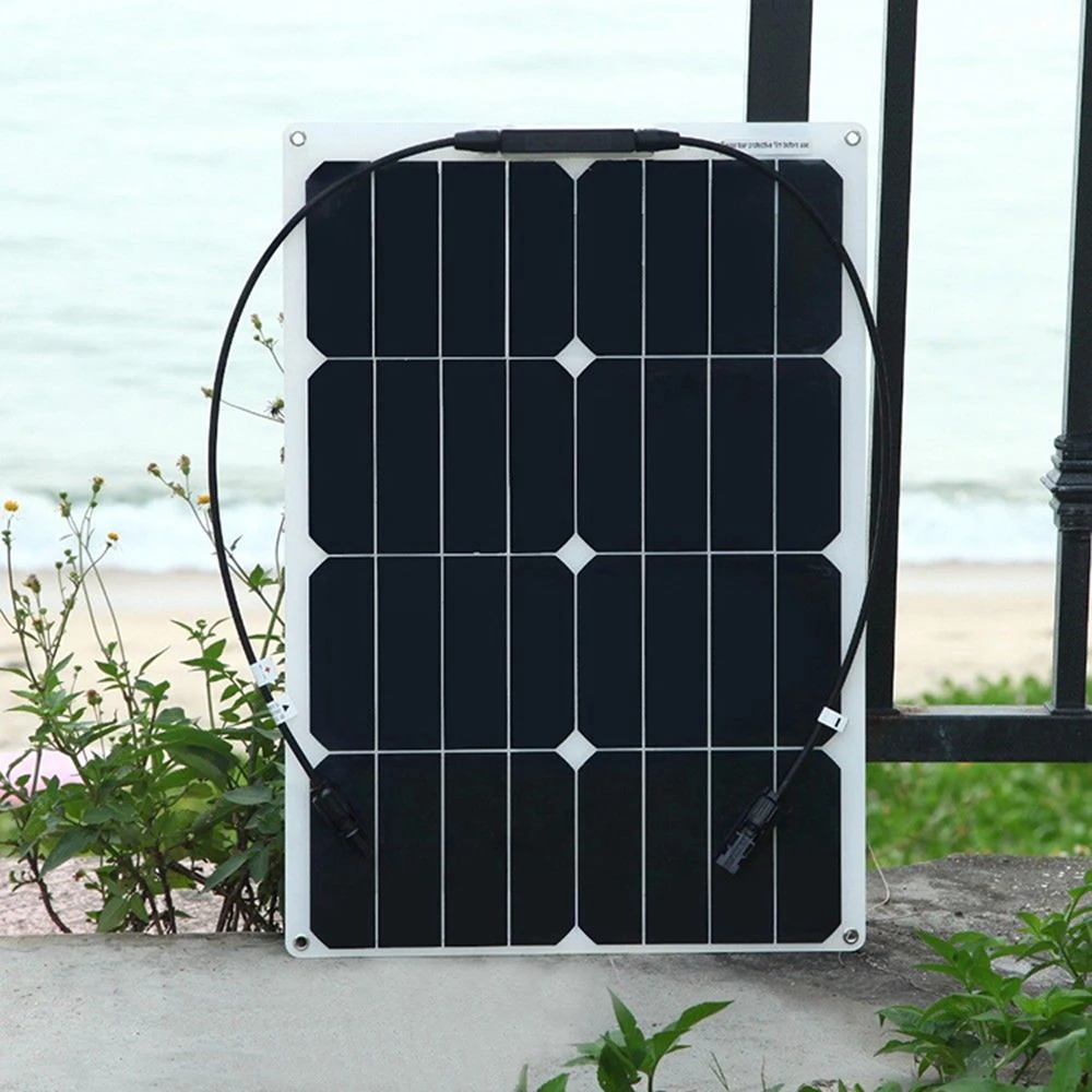 XINPUGUANG 1 шт. 30 Вт солнечные панели гибкие солнечные панели солнечные элементы модуль для RV yacht автомобильные фонари 12 в 18 В зарядка генерация энергии