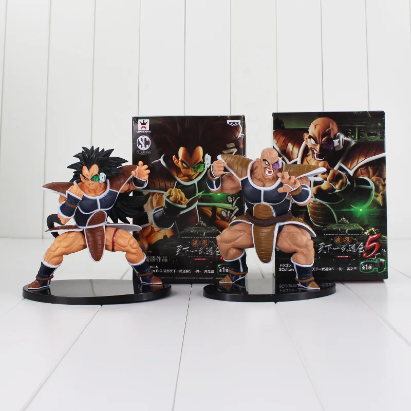

Dragon Ball Z Super Saiyan Nappa Raditz Anime dragonball PVC Action Figure Collectible Model Toys