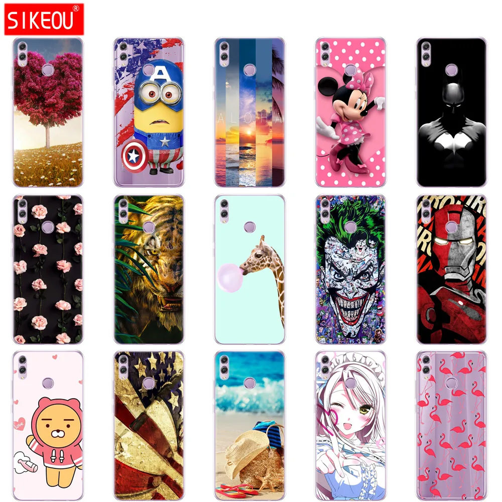 

silicone case for huawei honor 8x Case 6.5 inch Soft TPU phone Cover for huawei honor 8x cover Coque Funda Skin shockproof