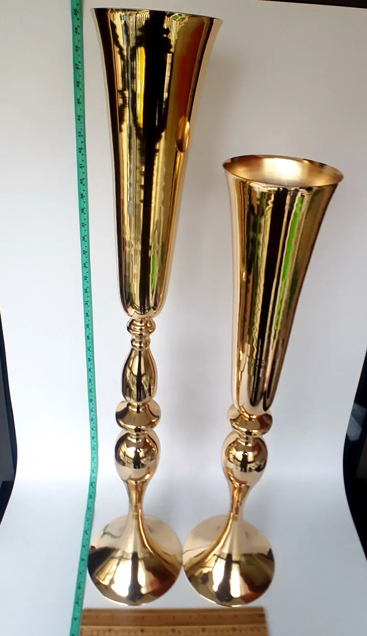 20 штук роза золото высокий Русалка ваза