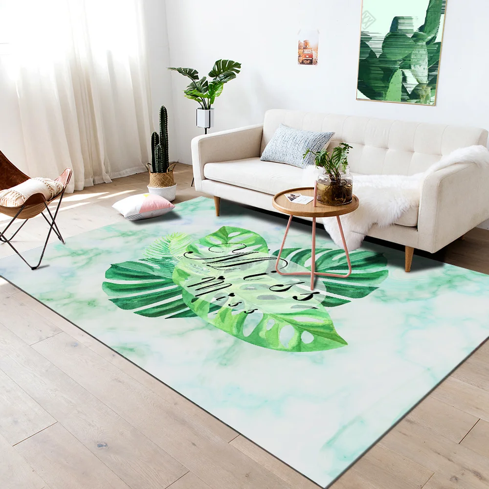 Современные минималистичные мраморные полосатые коврики для гостиной, мягкие Нескользящие прикроватные коврики, коврики из полиэстера с английскими персонажами