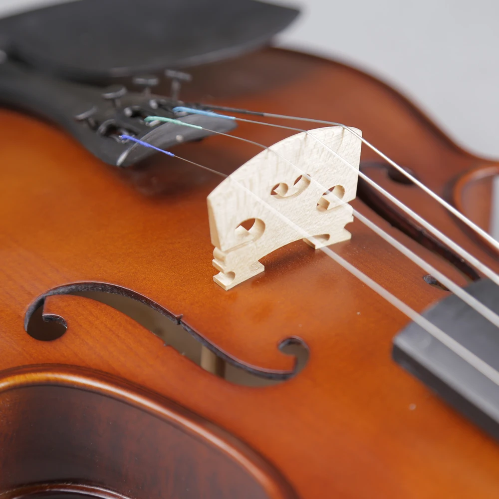 Tonning-violino acústico de bordo, com cordas, acessórios