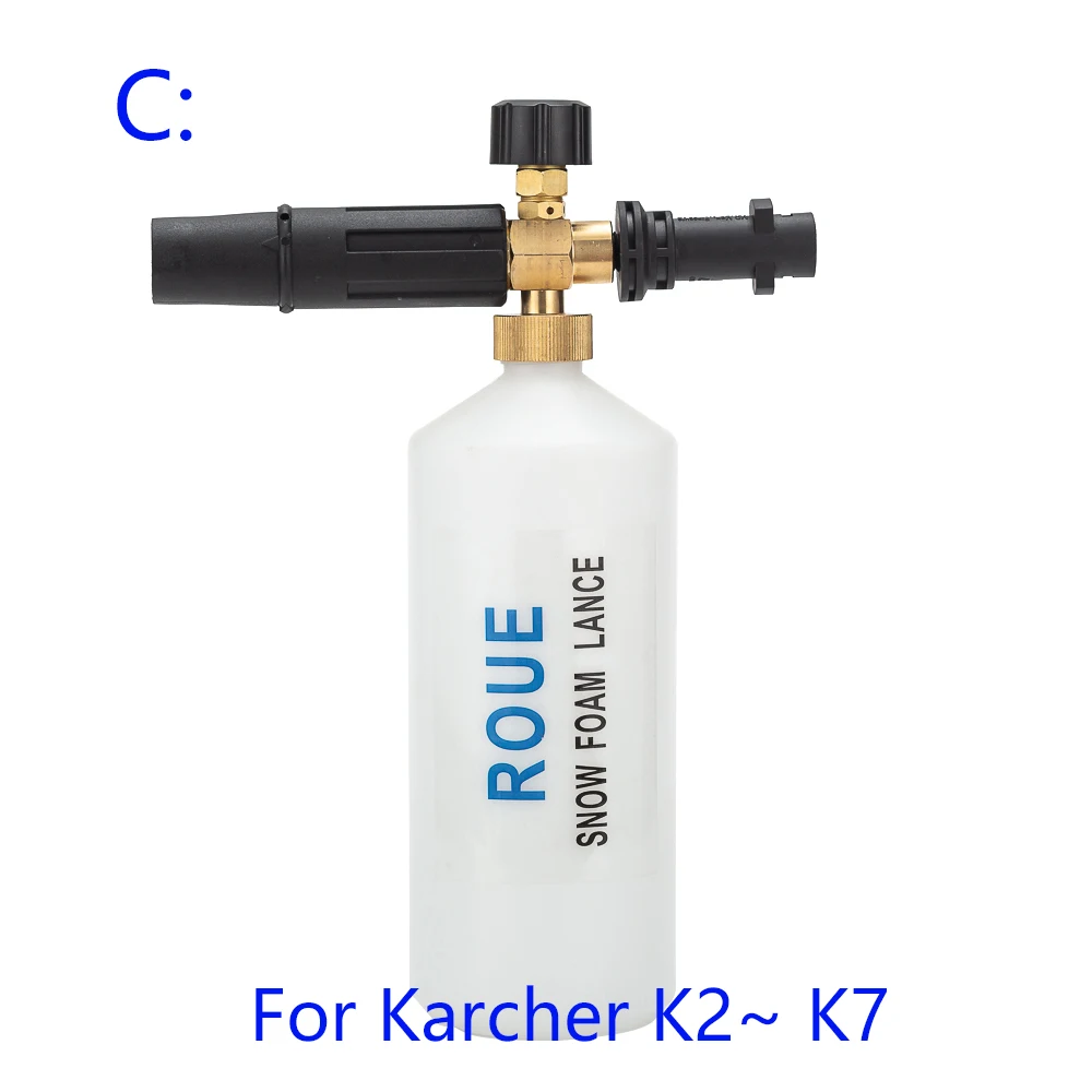 Foam Generator/Snow Foam Lance Foam Nozzle for Karcher K2 K3 K4 K5 K6 K7 High Pressure Cleaners Foam Generator/Snow Foam Lance Foam Nozzle for Karcher K2 K3 K4 K5 K6 K7 High Pressure Cleaners