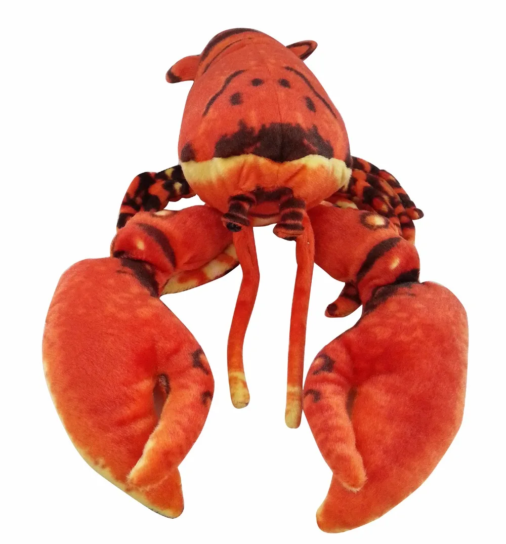 Creative Plush 3D Simulation Lobster Pillow Cushion Toys Stuffed Doll
