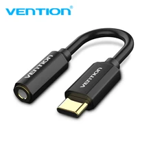 Vention USB Type C to 3.5mm Earphone Adapter USB-C male to 3.5 AUX audio female Jack for Xiaomi 6 Mi6 MIX 2 Huawei Mate10 P20