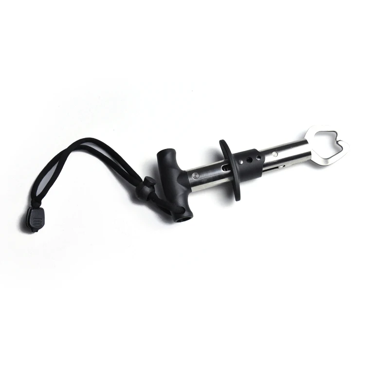 

OLOEY Outdoor Stainless Steel Fish Grip Lip Trigger Lock 304 Gripper Clip Clamp Grabber Fish Plier Grab Fishing Tackle Box Tool