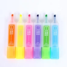 Конфеты цвет большой емкости флуоресцентная ручка канцелярские принадлежности офисные принадлежности для школьников, студентов призы граффити бирка
