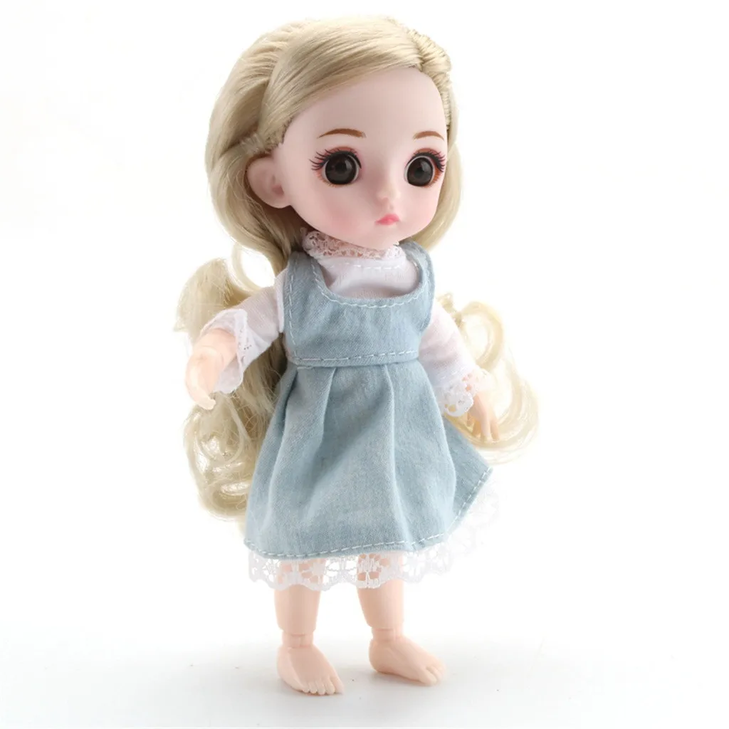

Novelty Fashion doll smart girl princess toy multi-joint oversized toy simulation 3D Doll Cuddle Gift Soft Body For Girl Toy7.15