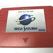 Nueva tarjeta de repetición de acción de cartucho Saturno Sega Pseudo todo en 1 con lectura directa, acelerador de 4 M, función Goldfinger, memoria de 8MB