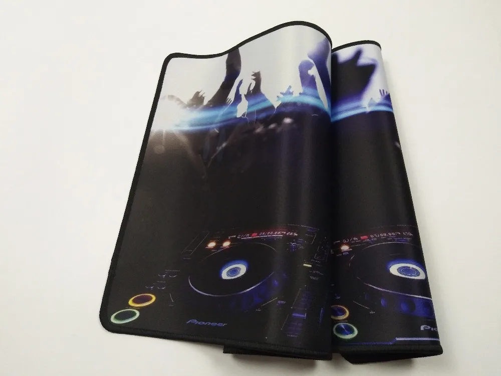  Mairuige DJ Party Control Version Large Gaming Mouse Pad Locking Edge Mousepad Keyboards Pad for Do