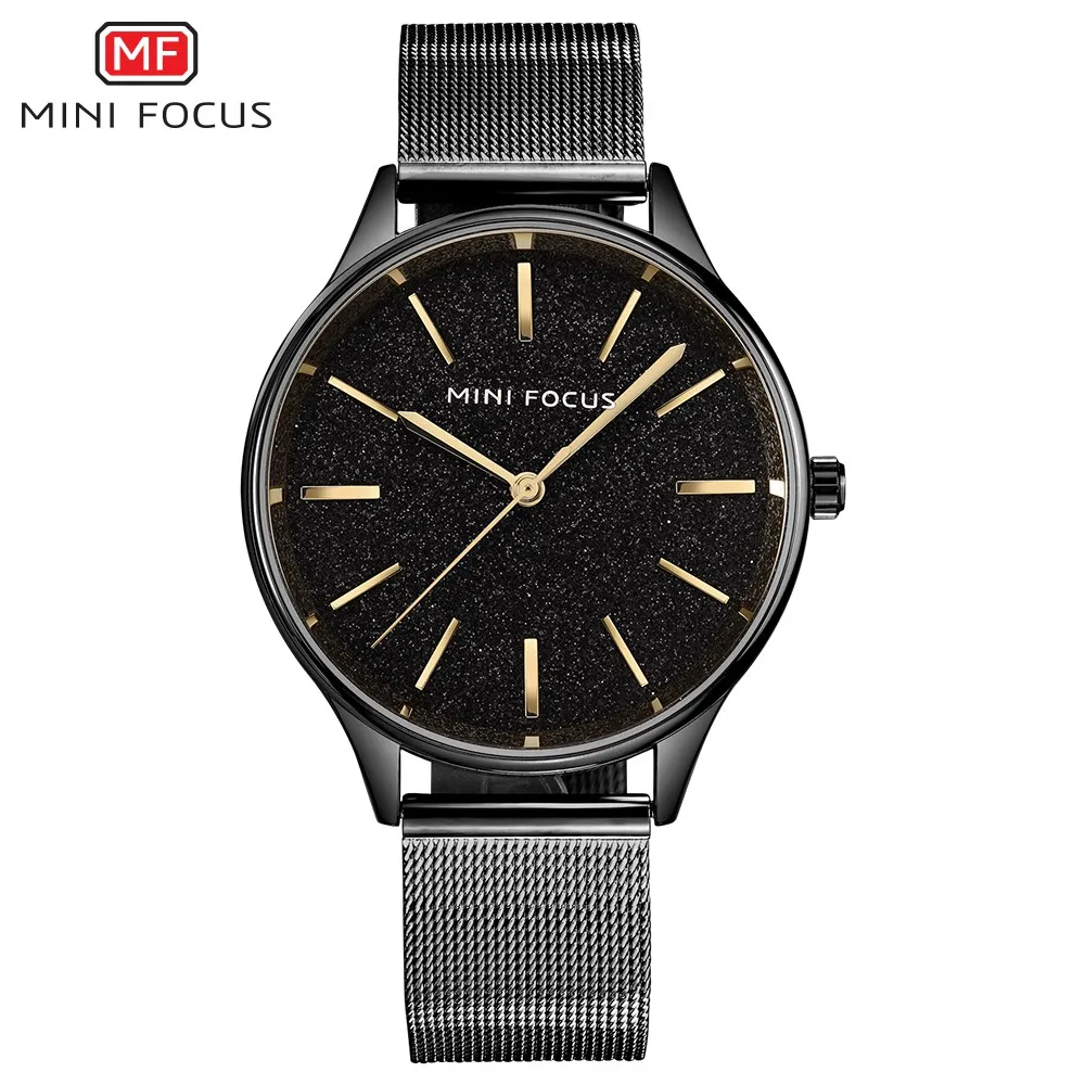 

MINI FOCUS Top Brand Women Watches 2019 Montre Femme Fashion Ladies Bracelet Quartz Wristwatch Crystal Diamond Relogio Feminino