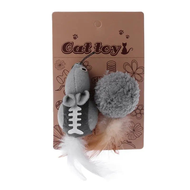 Мыши Животное кошка игрушка-Кот InteractiveToy рождественские товары для домашних животных для котят