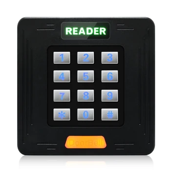 

proximity ID keypad reader 125K wiegand26/34 output, used for Access Control's reader ,sn:D1-1, min:1pcs