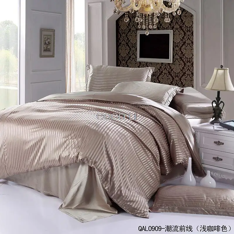 Satin Bedding Sets Sale Get Cheap Silver Duvet Cover Aliexpress