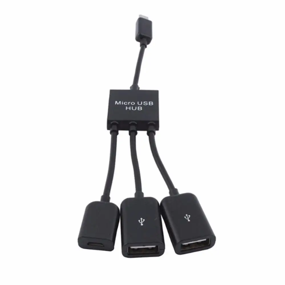 3/4 порт Micro USB данных питания зарядки OTG хаб кабель для планшет телефон Android - Цвет: 3