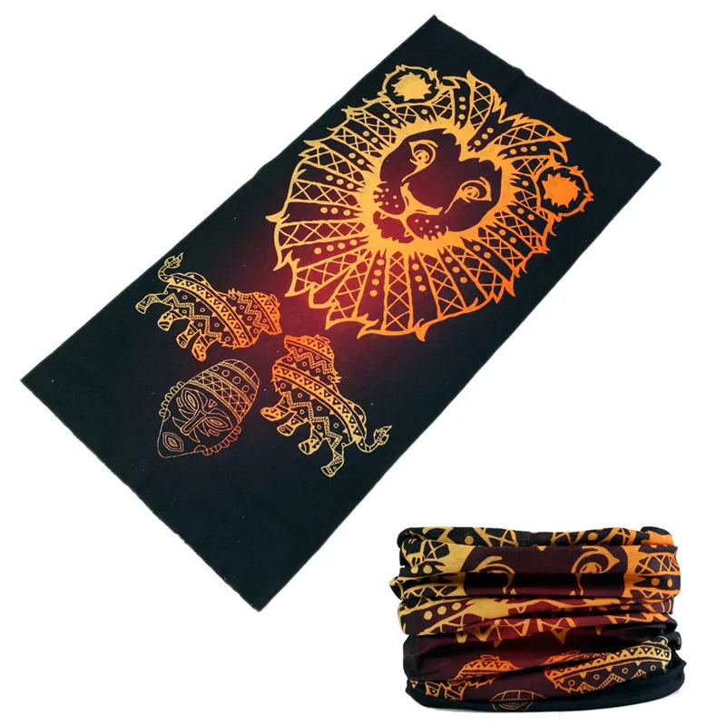 

Mystic Totem Designer buffe Summer Cycling Bandana Face Shield Mask Outdoor Sport Headband Motorcycle Moto Bicycle Bike Scarf