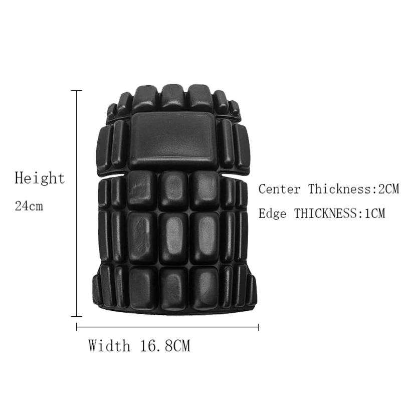 Новинка 2 шт. CE Eva наколенники для работы наколенники для профессиональных рабочих штанов наколенники защитные съемные наколенники защитные аксессуары