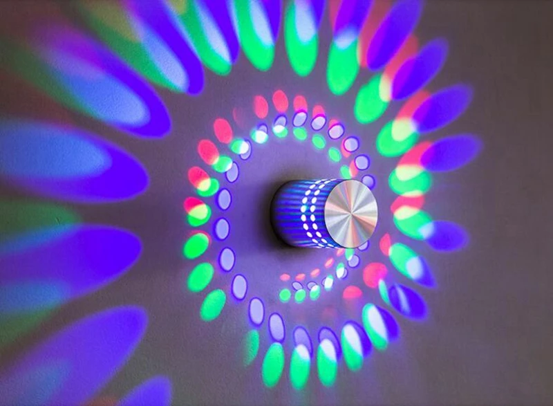 1W 3W RGB wall Light -01