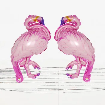 

50PCS Flamingo Foil Balloons Big Helium Air Ballon for Happy Birthday Decorations Kids Adult Event Party Supplies