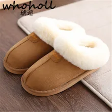 Home slippers women plush Slipppers Australia UG style female house Indoor man Bathroom slippers solid Adult pantufa CTSLP-162