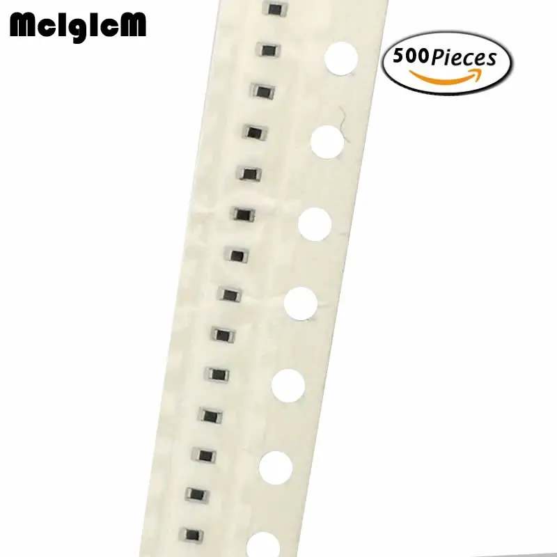 MCIGICM 500 шт. 0402 smd резистор проволочного чипа резисторы 0R-10M 1/16 Вт 300R 330R 360R труба из углеродистого волокна 3K