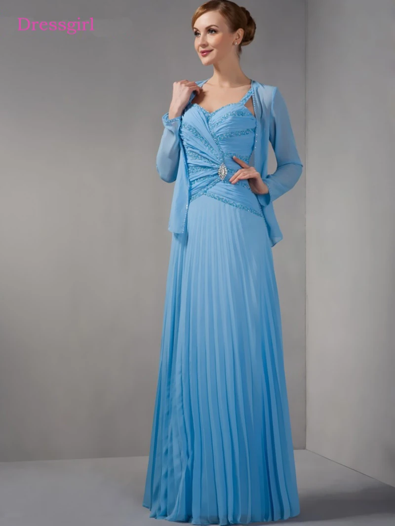 Blue 2019 Moeder Van De Bruid Jurken A-lijn Chiffon Kralen Floor Lengte Plus Size Lange Elegante Bruidegom Moeder Jurken Wedding Blue 2019 Moeder Van De Bruid Jurken A-lijn Chiffon Kralen Floor Lengte Plus Size Lange Elegante Bruidegom Moeder Jurken Wedding