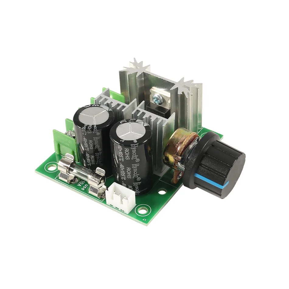 12 v-40 v 10a 400w Pwm контроллер скорости двигателя постоянного тока с высоким крутящим моментом и низкое тепловое излучение регулятор частоты с ручкой-высокая эффективность