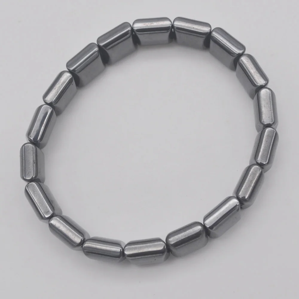 Black Hematite Healing Beads Bracelet Bangle Stretch Jewelry