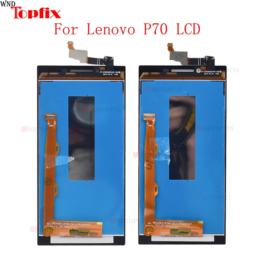In Stock 5.0Inch LCD For Lenovo P70 100%Tested LCD Display Touch Screen Digitizer Assembly With Frame Replacement For Lenovo P70 (4)