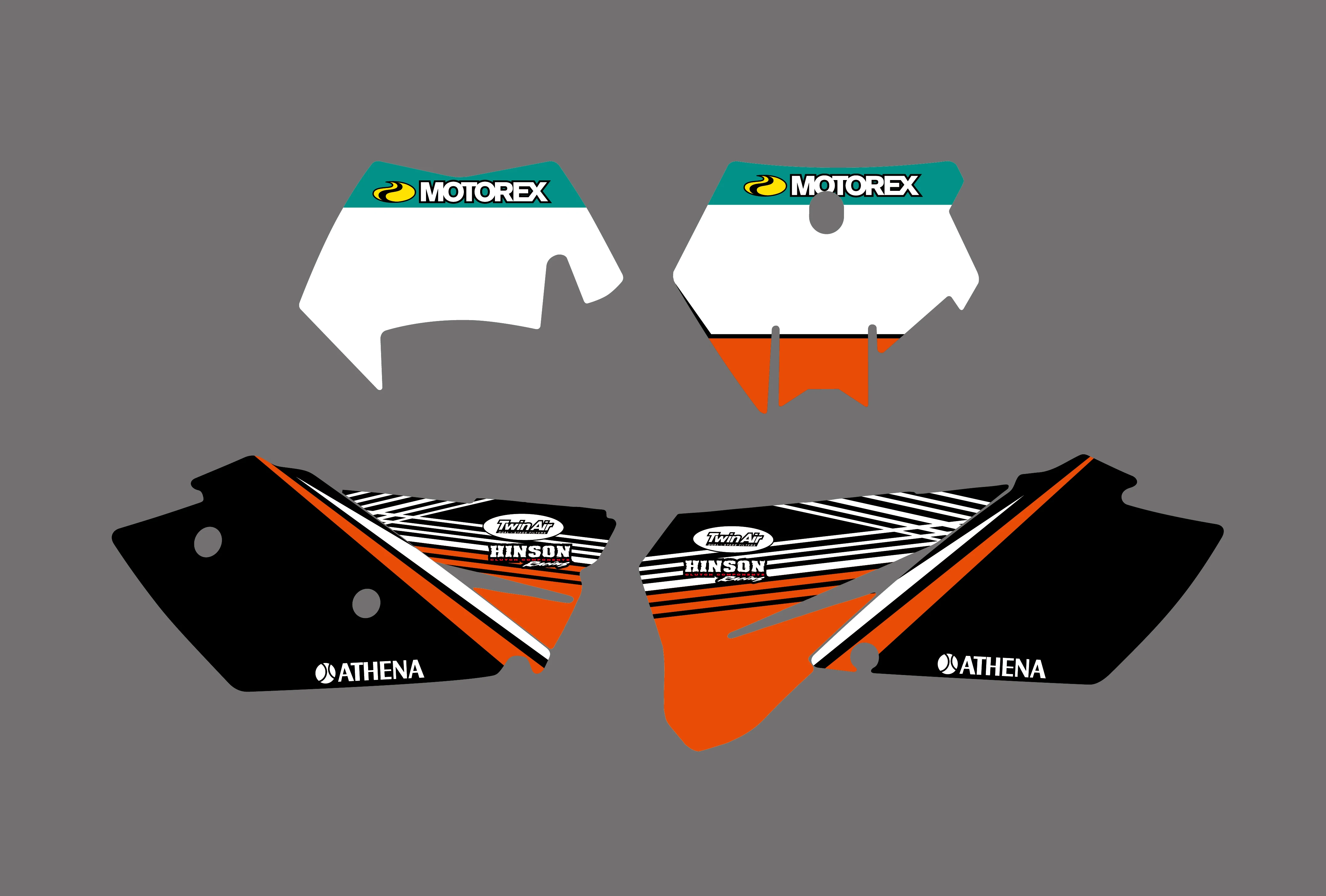 Наклейка Delcas графическая для командного мотоцикла наклейка s KTM 125 200 250 300 350 400 450 525