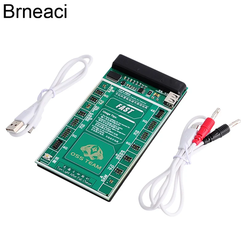 

Brneai W208A+ for iPhone 4-8P X SAM Battery Activates the Quick Charging Device Built-in battery Charging Activates Small Board