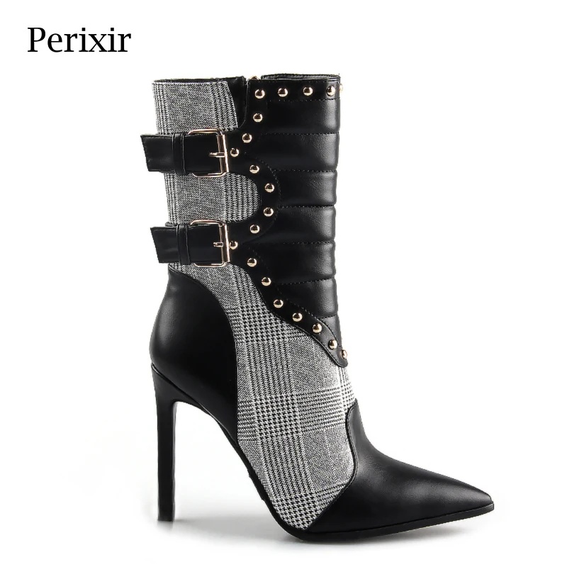 designer high heel boots