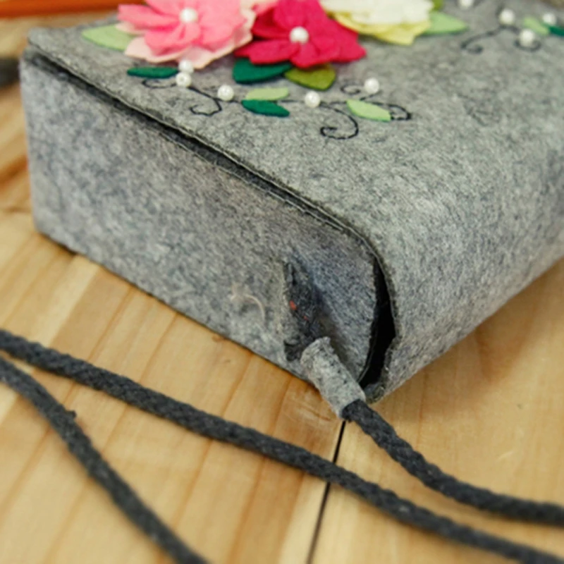 Новая свободная срезанная дамская сумочка Sakura сумка через плечо войлочная сумка материал для упаковки своими руками ручная работа шитье самостоятельно