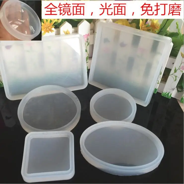 

Soft pottery base Mud board mold Silicone Mould DIY Resin Decorative Craft Jewelry Making Mold resin molds for jewelry