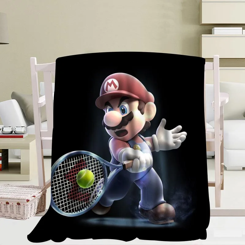 Новое поступление супер одеяла с супер Марио 3D печать мягкое одеяло бросок на дом/диван/постельные принадлежности портативный взрослый путешествия покрывало одеяло - Цвет: 13