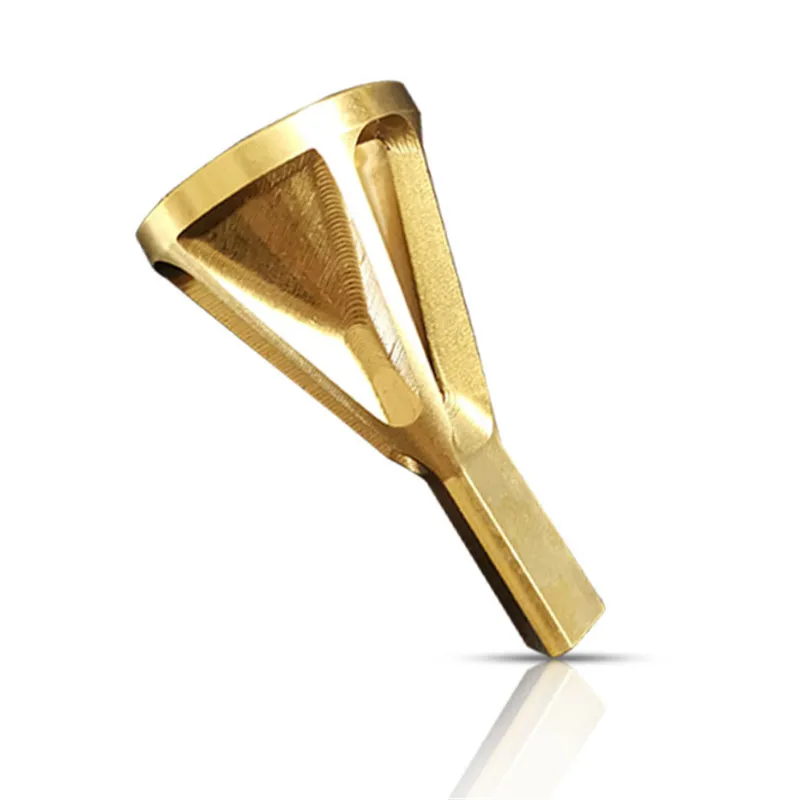 

1pcs 1/4" Hex Shank Stainless Steel Deburring External Chamfer Tool Bit Remove Burr Repairs Tools for Drill Bit