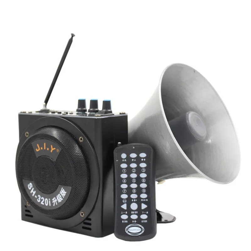 

HIFI Professional Big horn microphone Voice amplifier Portable External Voice Megaphone Loudspeaker for Tour Guide noisy site