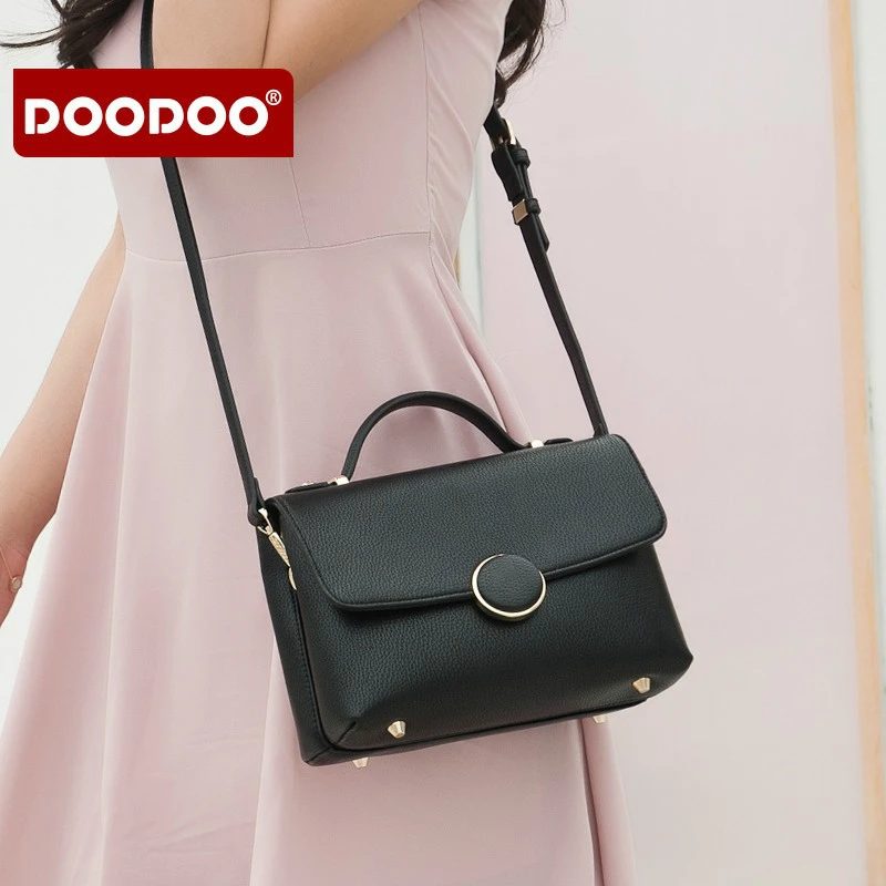 DooDoo 2018 Новый стиль два слоя маленький Клык посылка модные контракт Дамский один