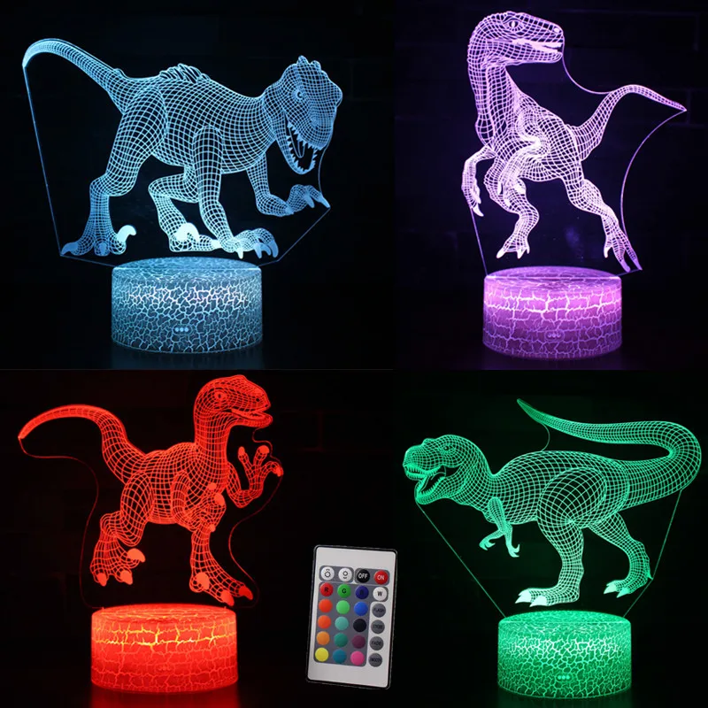 2018-3D-Dinosaur-Toys-Velociraptor-illusion-LED-Lamp-with-7-Colors-Glow-in-the-dark-Toys