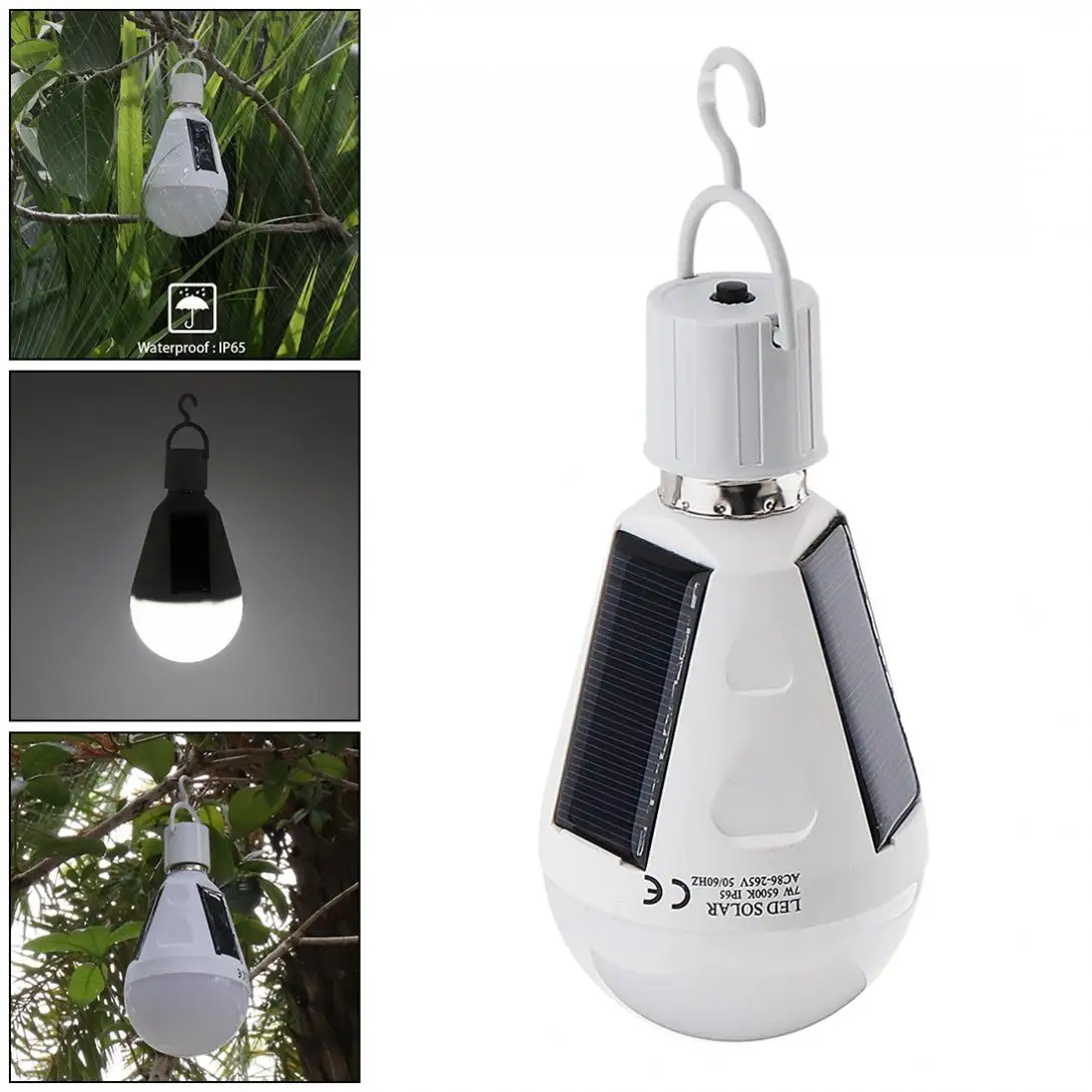 Buy Portable AC85 265V 7W LED Waterproof Solar