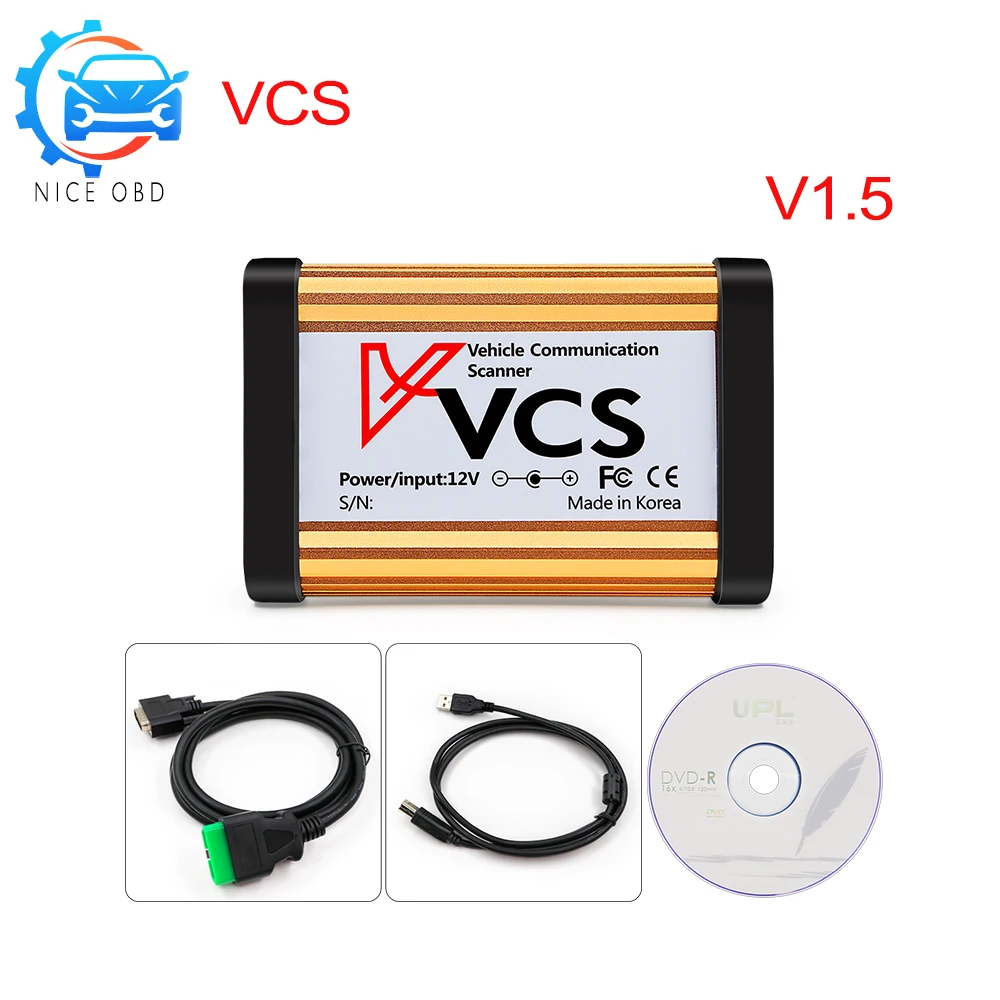 

VCS Vehicle Communication Instruments V1.5 Auto Communication Scanner Interface VCS Diagnostic Tool better than cdp car-detector