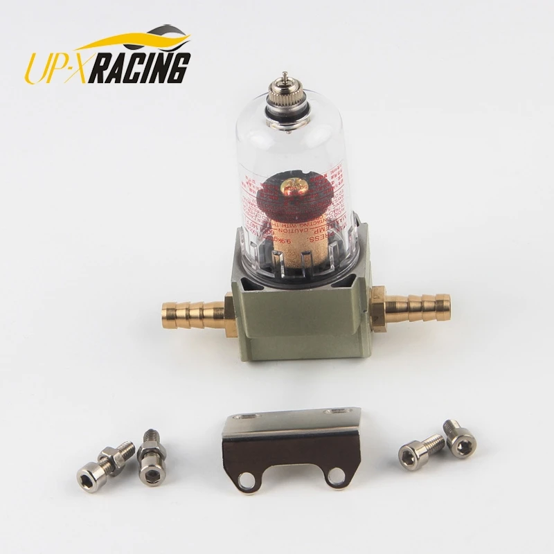 

Universal auto engine oil capture tank oil can filter the impurities oil separator and Gas fits all motorcycle cars qt3025
