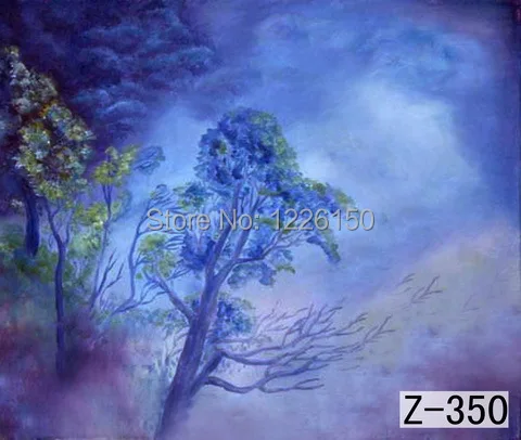 

Mysterious scenic Backdrop z-350,10ft x20ft Hand Painted Photography Background,estudio fotografico,backgrounds for photo studio