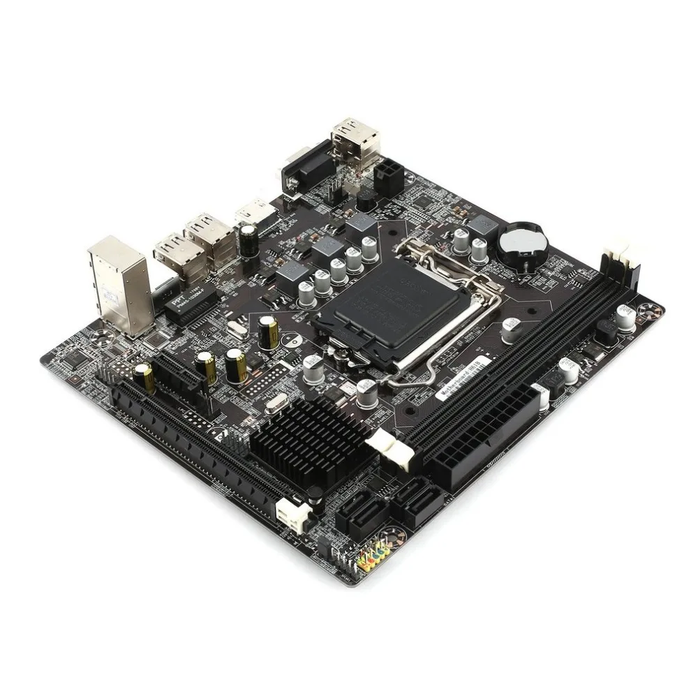 

Professional H61 Desktop Computer Mainboard Motherboard 1155 Pin CPU Interface Upgrade USB2.0 DDR3 1600/1333