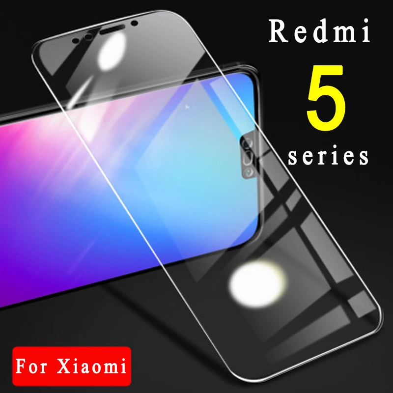 

protective glass on ksiomi Redmi 5 plus screen protector for xiaomi remi note 5 pro 5a xiomi note5 5pro 5plus xiami xiomi film