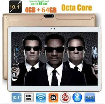 10 inch Tablet PC Android 7.0 Octa Core 4GB RAM 64GB ROM dual cameras 5.0MP  IPS GPS phone Tablets 1280*800