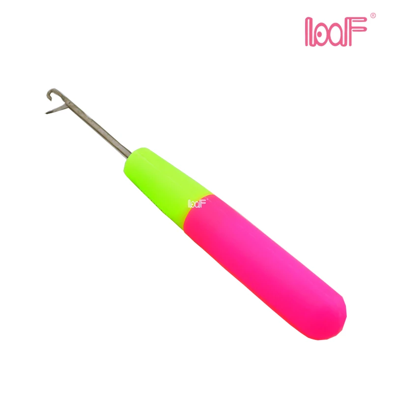LOOF 1piece Professional Latch Hook Needle Big Hole Dreadlock Hooks For