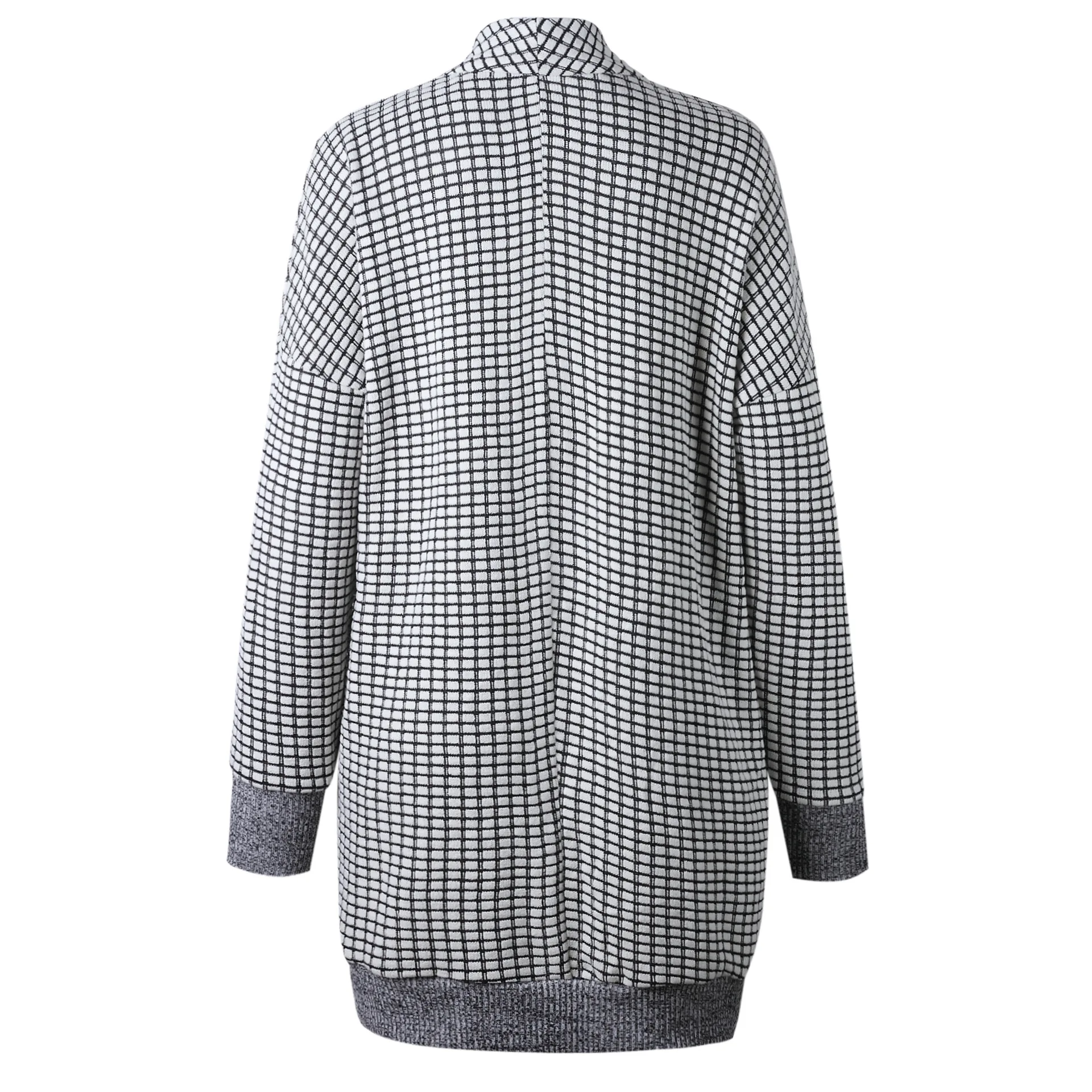 Women Cardigan Long Jacket Coat 2019 Fashion Vintage Printing Plaid Jumper Open Stitch Outwear Female Ladies Long Tops Y0 Women Cardigan Long Jacket Coat 2019 Fashion Vintage Printing Plaid Jumper Open Stitch Outwear Female Ladies Long Tops Y0