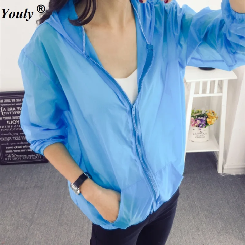 Buy Summer Thin Sunscreen Jacket 2018 Women Quick Dry