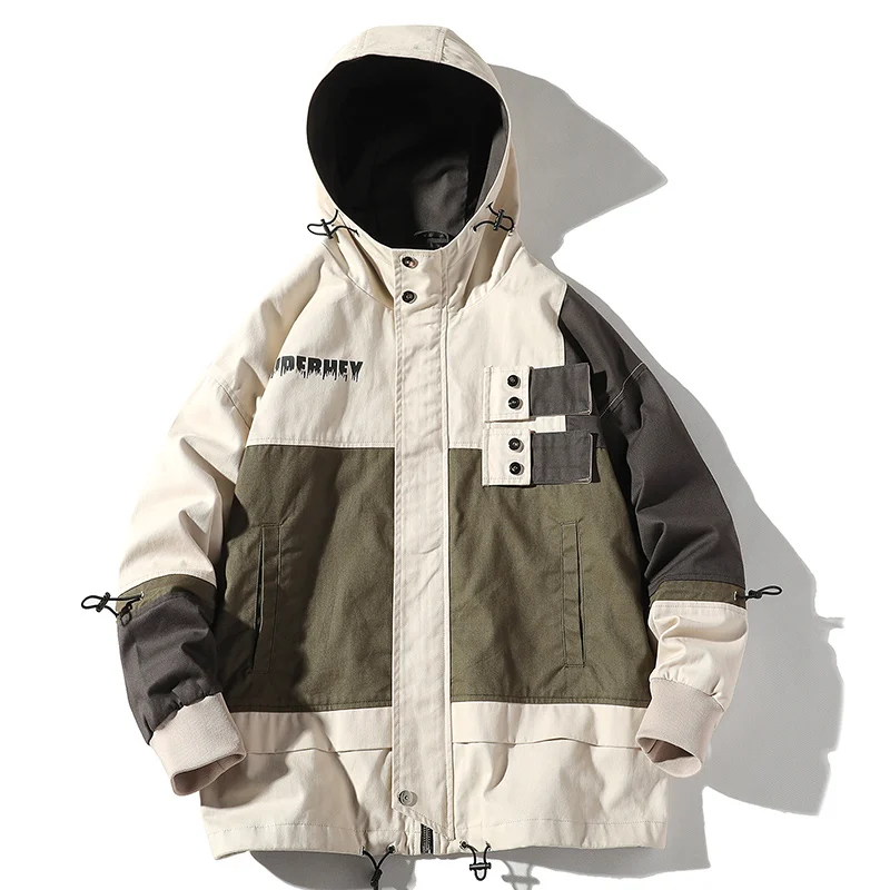 

2019 Autumn Winter Bomber Jacket Men Army Pilot Jackets Youth Punk Hip Hop Baseball Coat Male Fashion Casual Streetwear Overcoat